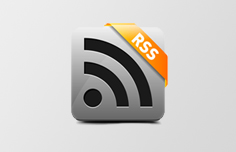 Symbol für RSS-Feed